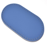 Πάτος Τσάντας Large Ova από τεχνητό δέρμα l, 31x17εκ. (BA000334) Χρώμα Μπλε Ρουά / Bluette